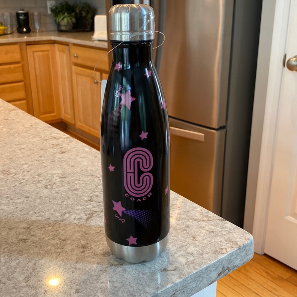 Coach water bottle - brand new with tags